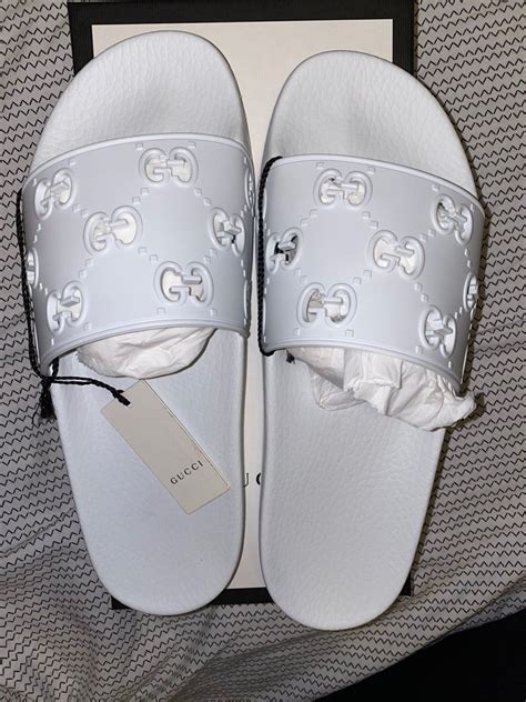 how to clean white gucci slides